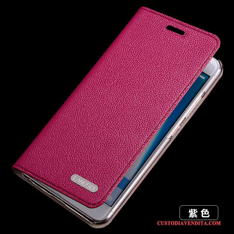 Custodia Samsung Galaxy A7 2016 Protezione Anti-caduta Rosso, Cover Samsung Galaxy A7 2016 Pelle Morbidotelefono