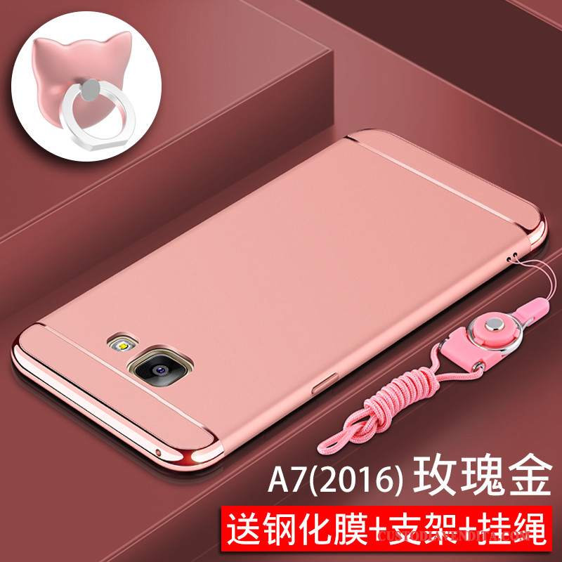 Custodia Samsung Galaxy A7 2016 Rosa Difficile, Cover Samsung Galaxy A7 2016 Tutto Inclusotelefono