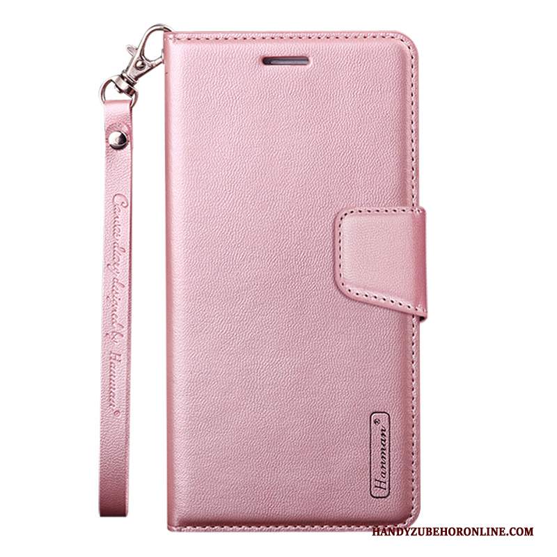 Custodia Samsung Galaxy A71 Pelle Telefono Fibbia, Cover Samsung Galaxy A71 Folio Piegare Rosa