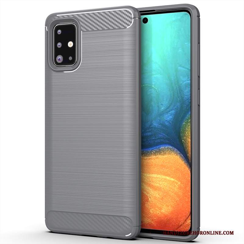 Custodia Samsung Galaxy A71 Protezione Grigio Per, Cover Samsung Galaxy A71 Telefono Sottili