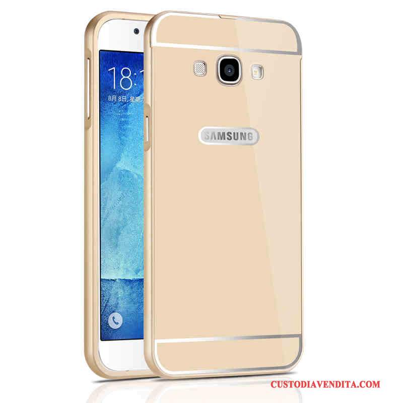 Custodia Samsung Galaxy A8 Protezione Telefono Metallo, Cover Samsung Galaxy A8 Tutto Incluso Anti-caduta
