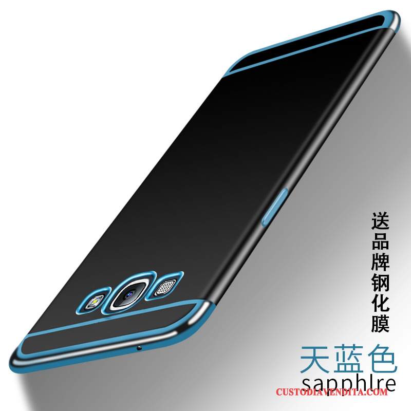 Custodia Samsung Galaxy A8 Silicone Telefono Blu, Cover Samsung Galaxy A8 Protezione Anti-caduta Tutto Incluso