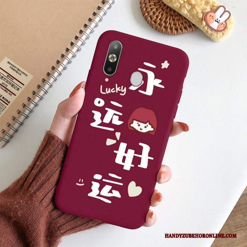 Custodia Samsung Galaxy A8s Cartone Animato Macchiatitelefono, Cover Samsung Galaxy A8s Protezione Amanti Nuovo