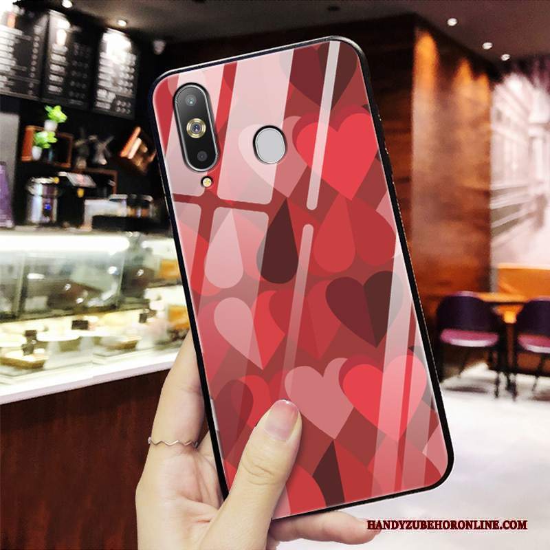 Custodia Samsung Galaxy A8s Silicone Sottile Di Personalità, Cover Samsung Galaxy A8s Moda Telefono Specchio