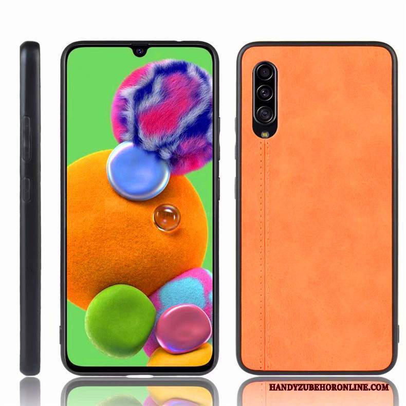 Custodia Samsung Galaxy A90 5g Creativo Anti-caduta Giallo, Cover Samsung Galaxy A90 5g Protezione Semplicitelefono