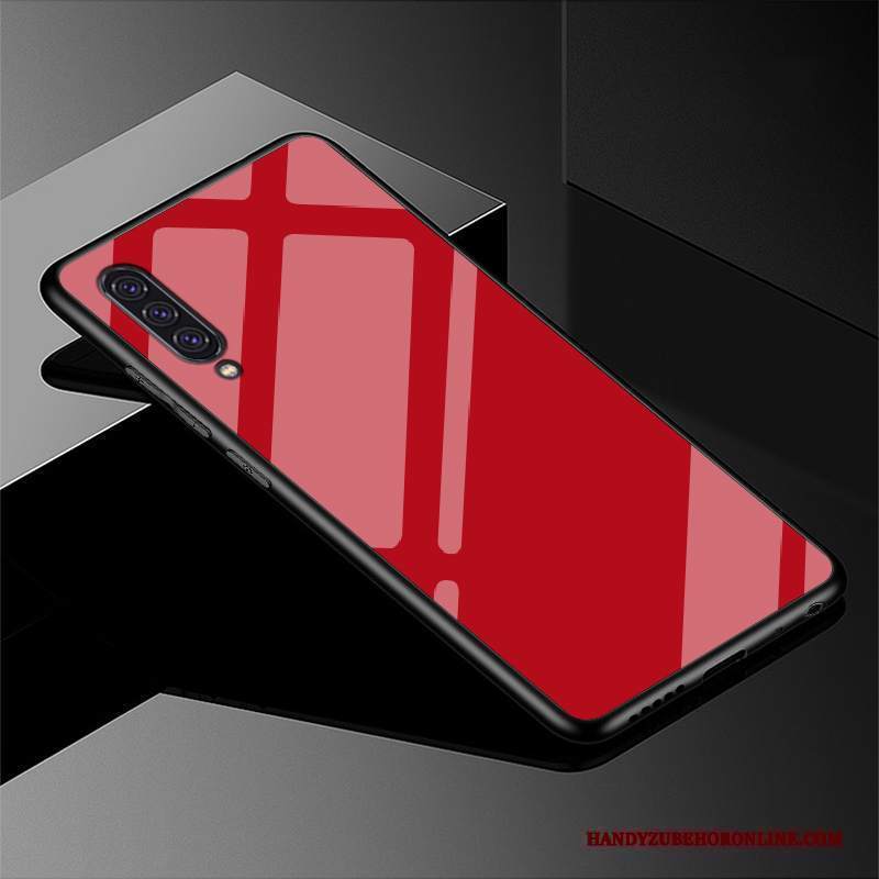 Custodia Samsung Galaxy A90 5g Moda Lussotelefono, Cover Samsung Galaxy A90 5g Protezione Rosso Fresco
