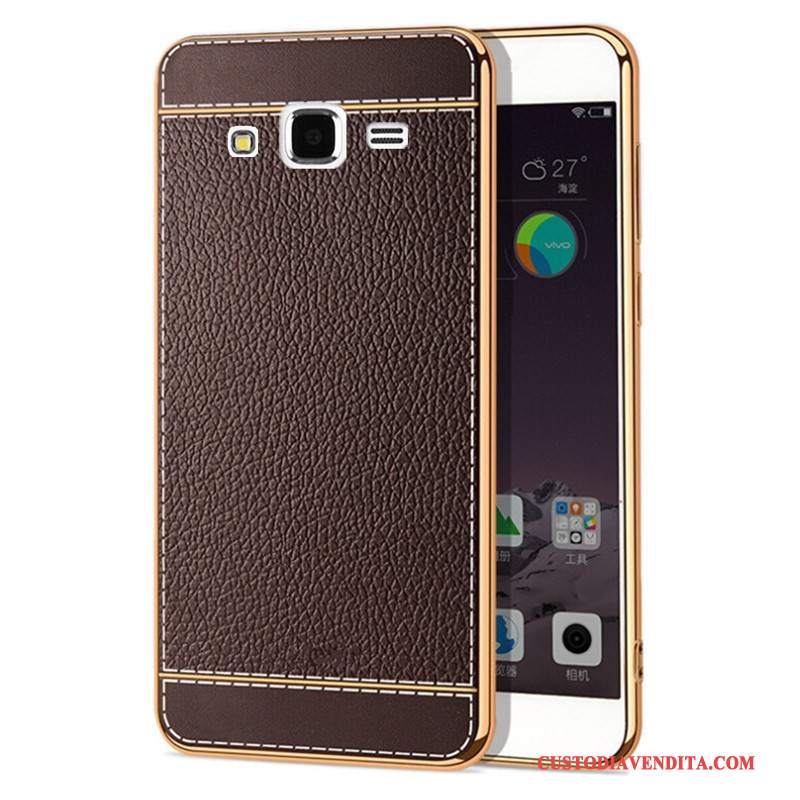 Custodia Samsung Galaxy J7 2015 Pelle Modellotelefono, Cover Samsung Galaxy J7 2015 Protezione Morbido Placcatura