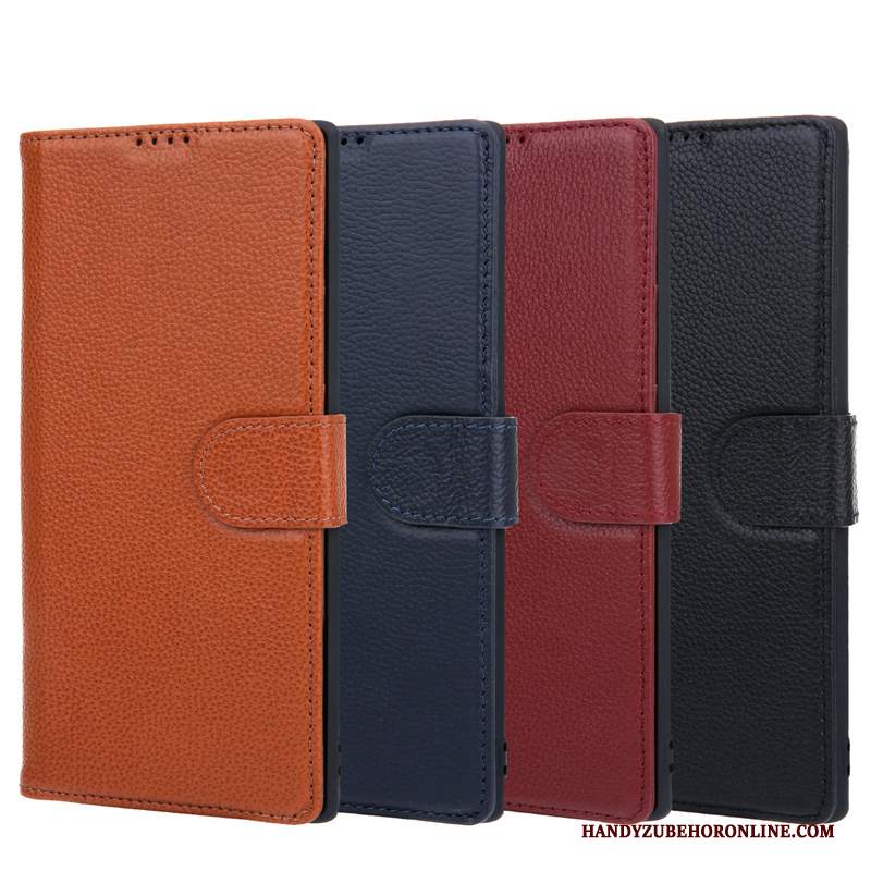 Custodia Samsung Galaxy Note 10+ Pelle Telefono, Cover Samsung Galaxy Note 10+ Folio