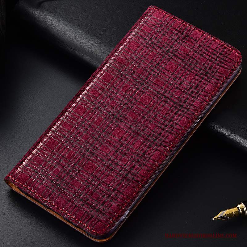 Custodia Samsung Galaxy Note 10+ Pelle Velluto Tutto Incluso, Cover Samsung Galaxy Note 10+ Protezione Anti-caduta Rosso