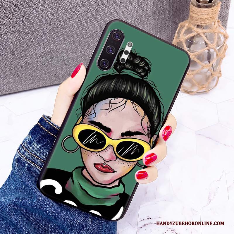 Custodia Samsung Galaxy Note 10+ Protezione Vento Verde, Cover Samsung Galaxy Note 10+ Hip-hop Di Personalità