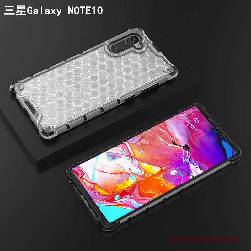 Custodia Samsung Galaxy Note 10 Silicone Ispessiri Gasbag, Cover Samsung Galaxy Note 10 Protezione Difficile Pellicola Protettiva