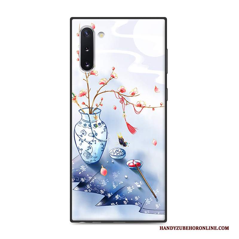 Custodia Samsung Galaxy Note 10 Vintage Blutelefono, Cover Samsung Galaxy Note 10 Protezione Anti-caduta Stile Cinese