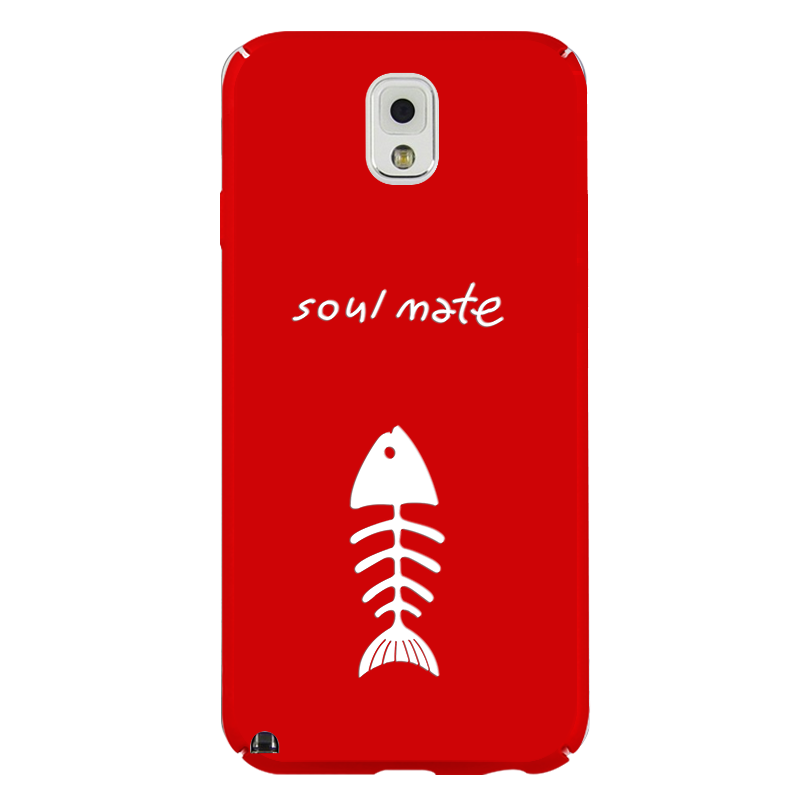 Custodia Samsung Galaxy Note 3 Creativo Rosso Tendenza, Cover Samsung Galaxy Note 3 Protezione Di Personalità Tutto Incluso