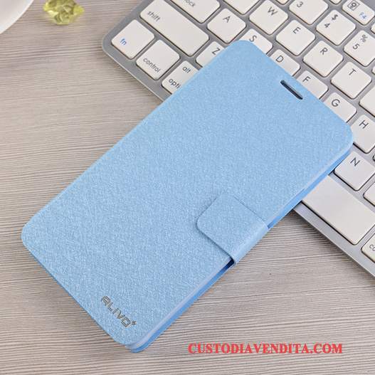 Custodia Samsung Galaxy Note 4 Pelle Blutelefono, Cover Samsung Galaxy Note 4 Protezione