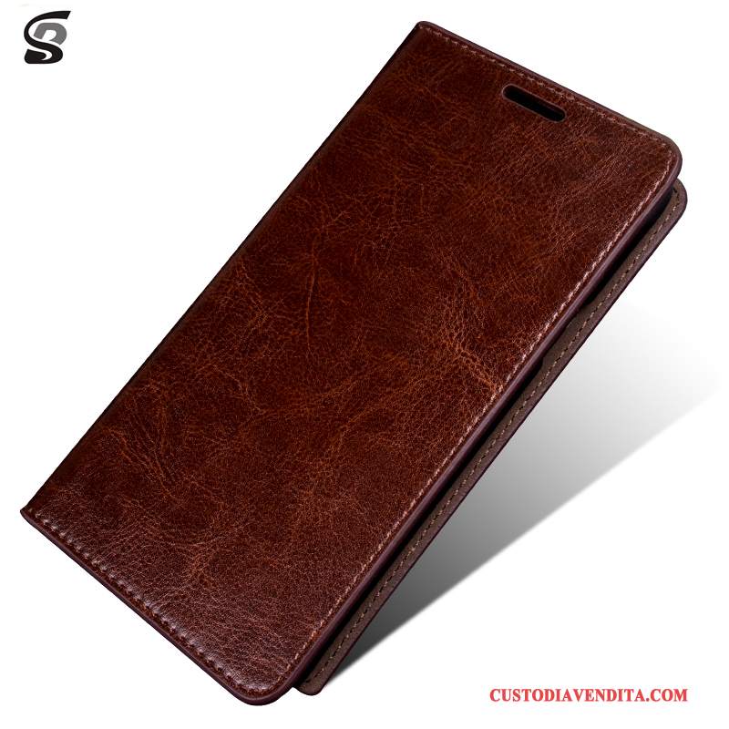 Custodia Samsung Galaxy Note 4 Pelle Coperchio Posteriore Anti-caduta, Cover Samsung Galaxy Note 4 Folio Telefono