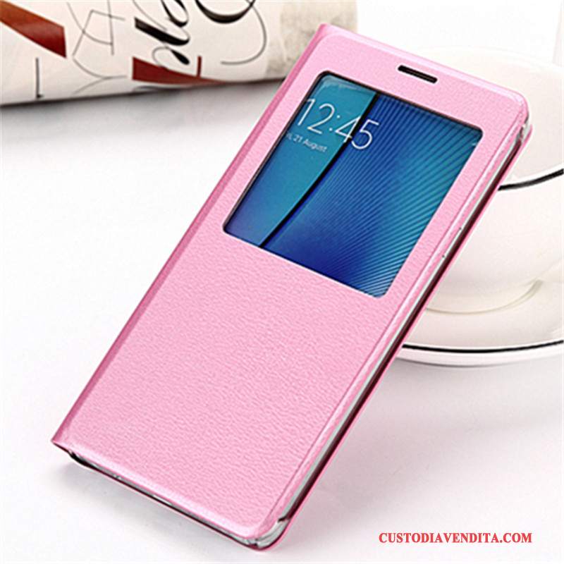 Custodia Samsung Galaxy Note 5 Protezione Rosatelefono, Cover Samsung Galaxy Note 5