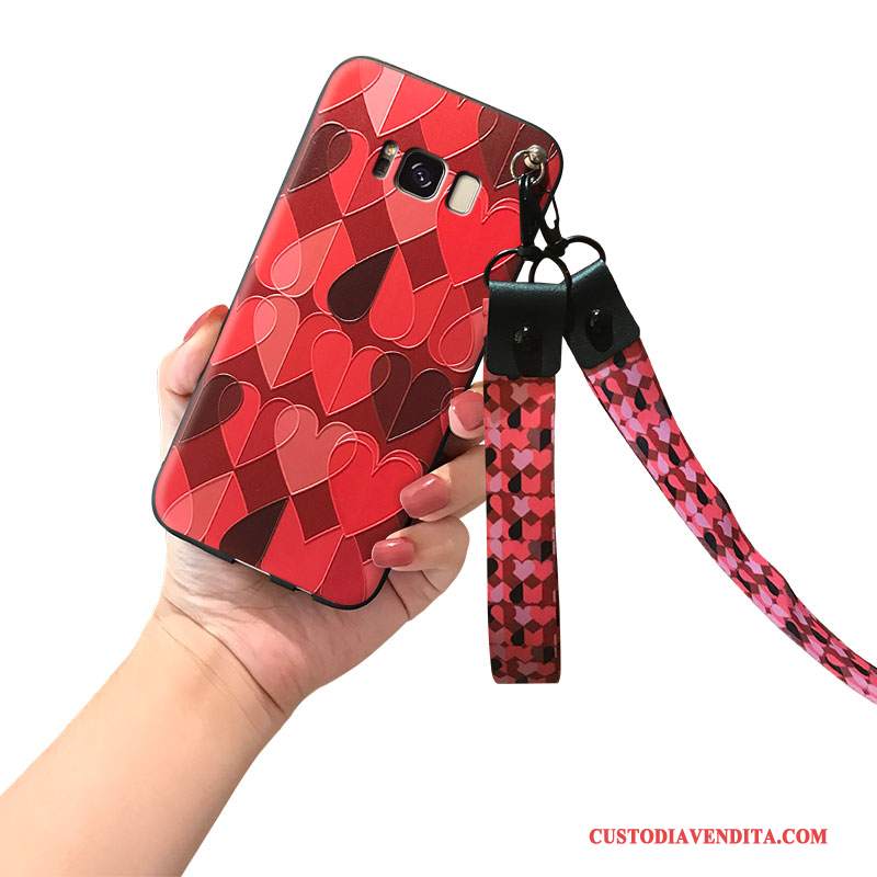 Custodia Samsung Galaxy Note 5 Silicone Telefono Rosso, Cover Samsung Galaxy Note 5 Tendenza Di Personalità