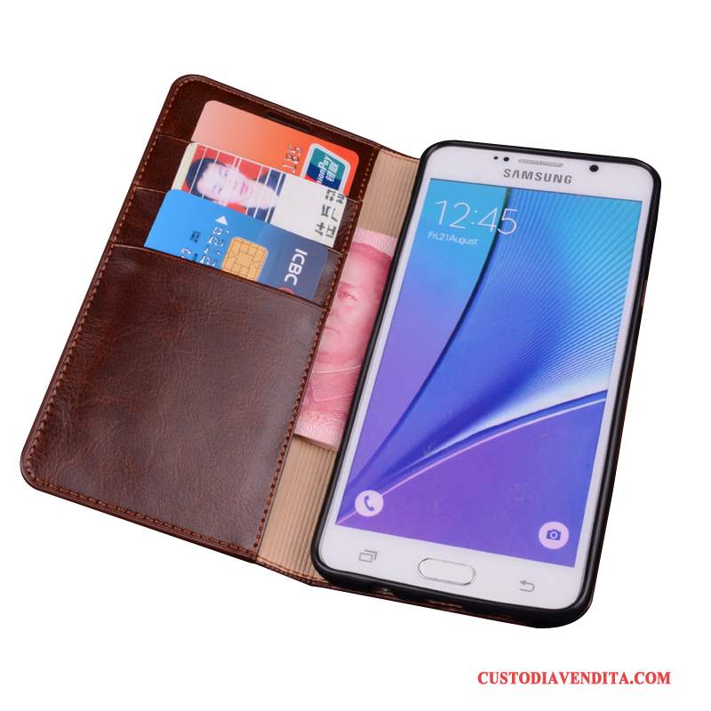 Custodia Samsung Galaxy Note 8 Pelle Anti-caduta Affari, Cover Samsung Galaxy Note 8 Folio Telefono