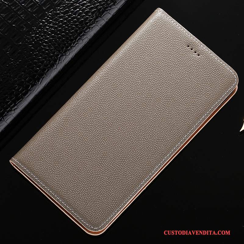 Custodia Samsung Galaxy Note 8 Pelle Grigio Modello, Cover Samsung Galaxy Note 8 Protezione Telefono