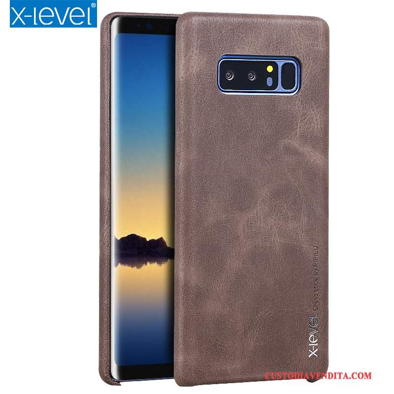 Custodia Samsung Galaxy Note 8 Pelle Nuovo Anti-caduta, Cover Samsung Galaxy Note 8 Creativo Sottiletelefono