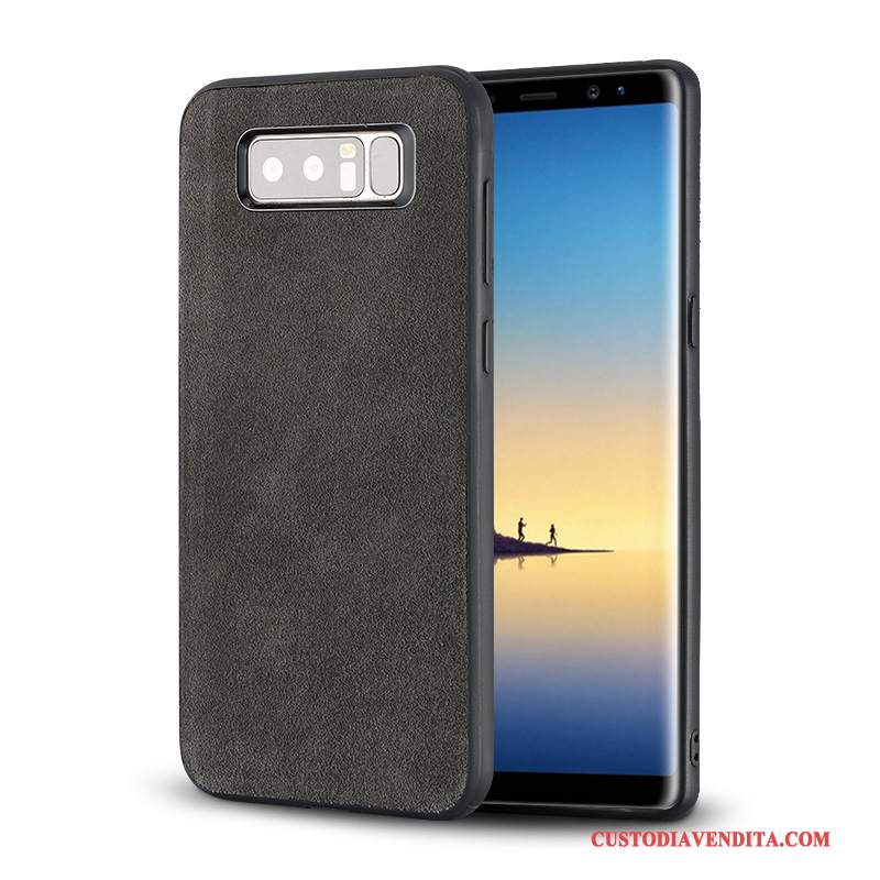 Custodia Samsung Galaxy Note 8 Pelle Telefono Anti-caduta, Cover Samsung Galaxy Note 8 Creativo Colore Profondo Di Personalità