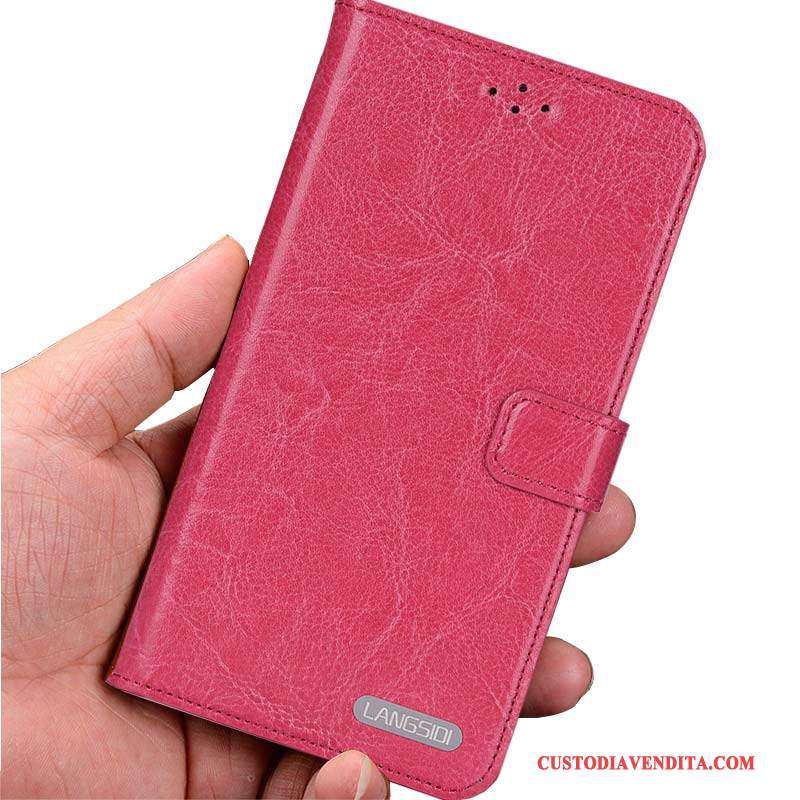 Custodia Samsung Galaxy Note 8 Protezione Anti-cadutatelefono, Cover Samsung Galaxy Note 8 Folio Rosso Ornamenti Appesi