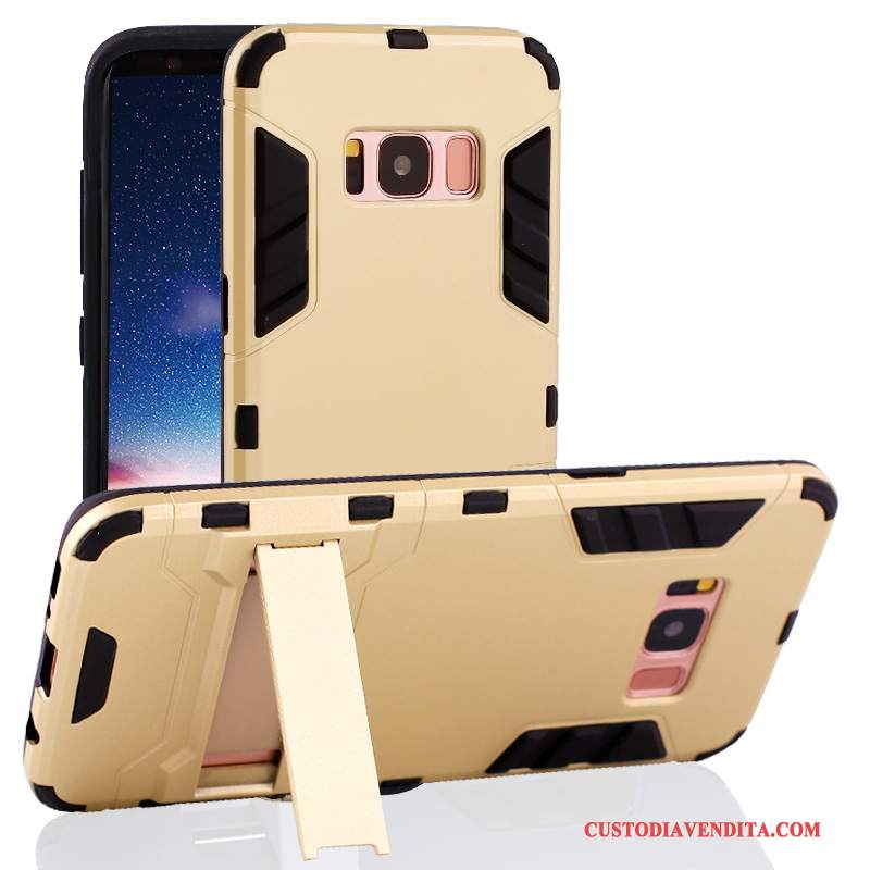 Custodia Samsung Galaxy Note 8 Protezione Oro Difficile, Cover Samsung Galaxy Note 8 Anti-caduta Supporto