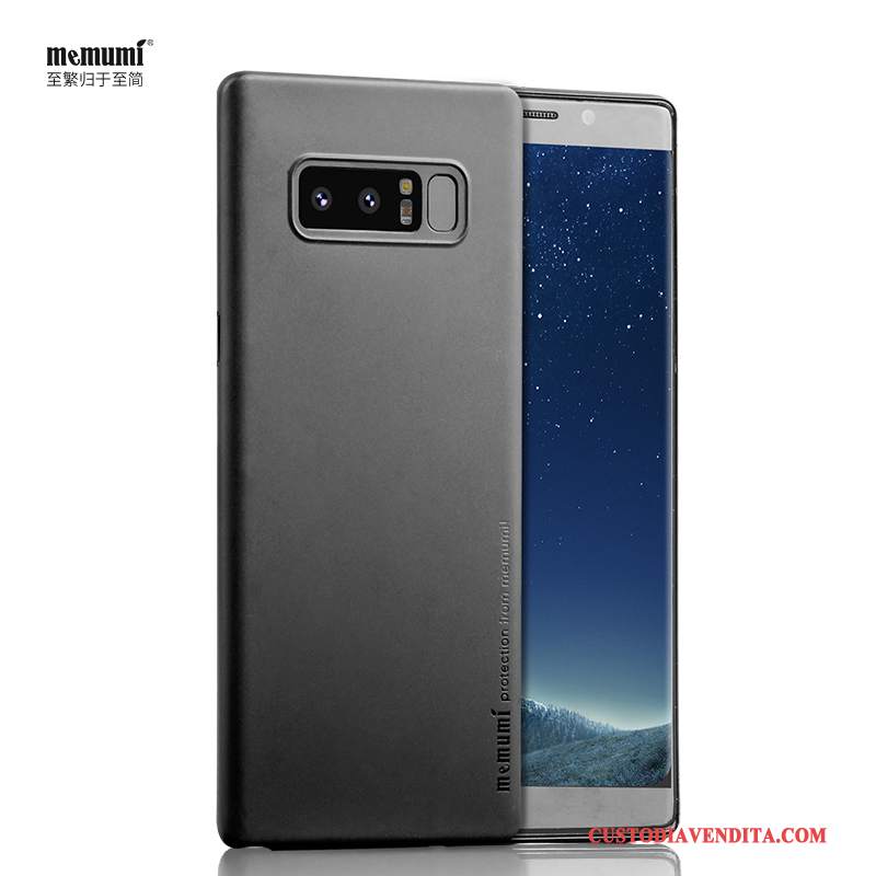 Custodia Samsung Galaxy Note 8 Silicone Tutto Incluso Nuovo, Cover Samsung Galaxy Note 8 Protezione Nerotelefono