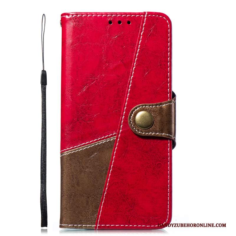 Custodia Samsung Galaxy Note 9 Protezione Telefono Rosso, Cover Samsung Galaxy Note 9 Folio Nuovo