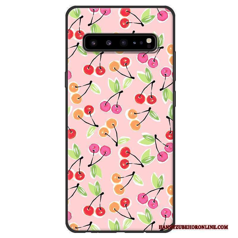 Custodia Samsung Galaxy S10 5g Protezione Macchiati Morbido, Cover Samsung Galaxy S10 5g Nerotelefono