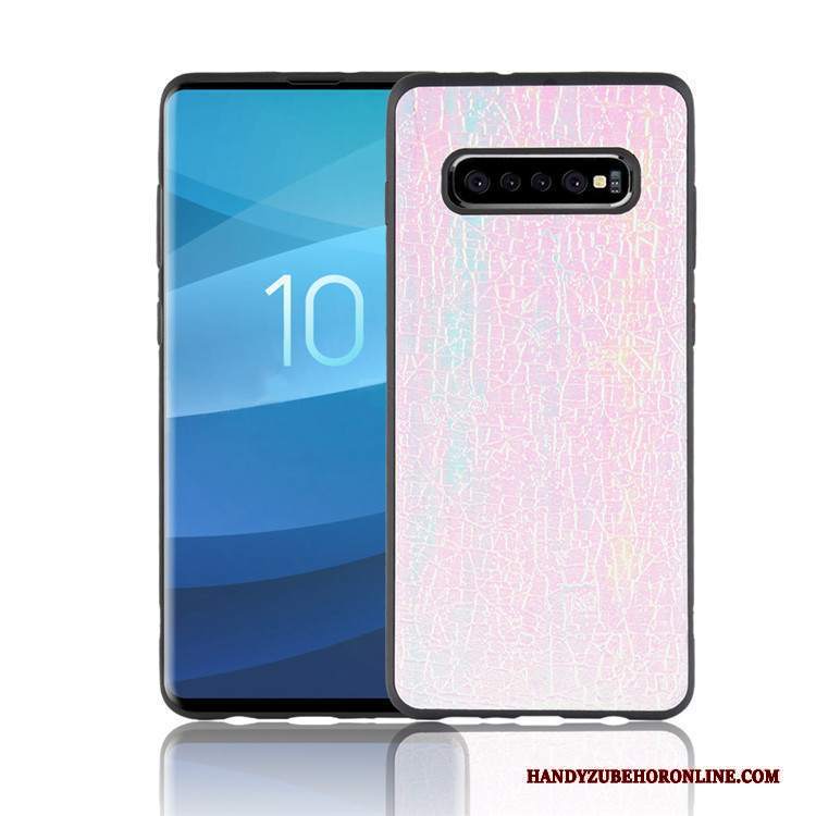 Custodia Samsung Galaxy S10 Creativo Telefono Nero, Cover Samsung Galaxy S10 Di Personalità Colore