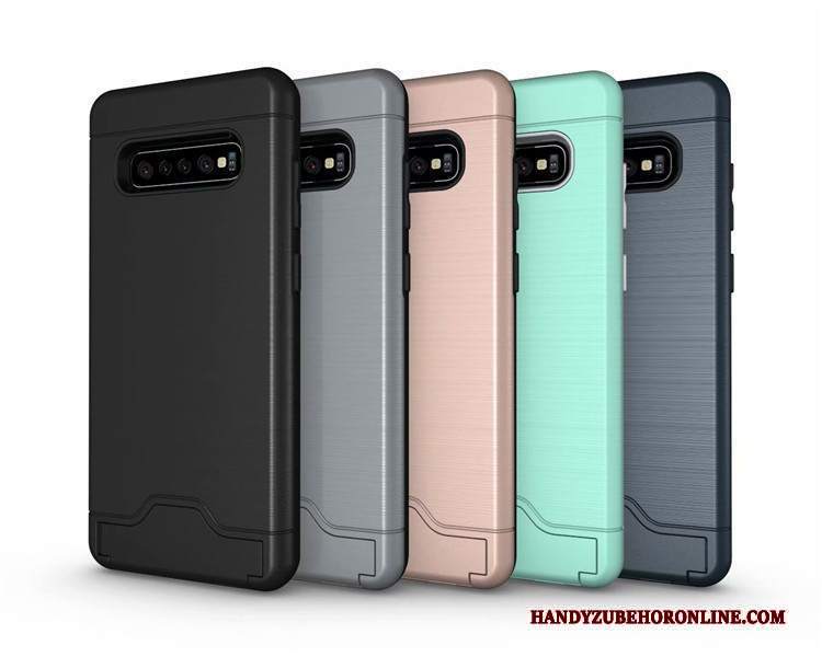 Custodia Samsung Galaxy S10 Protezione Telefono Grigio, Cover Samsung Galaxy S10 Carta Semplici