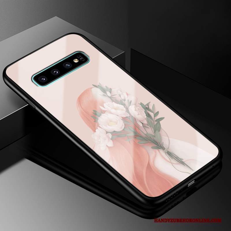 Custodia Samsung Galaxy S10 Silicone Tutto Incluso Difficile, Cover Samsung Galaxy S10 Protezione Vetrotelefono