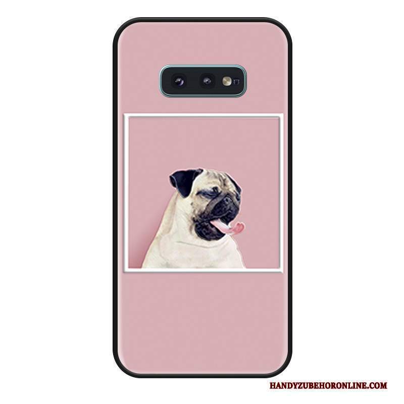 Custodia Samsung Galaxy S10e Cartone Animato Amanti Ornamenti Appesi, Cover Samsung Galaxy S10e Protezione Mucca Di Personalità