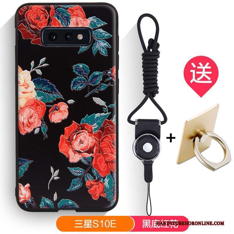 Custodia Samsung Galaxy S10e Cartone Animato Macchiati Morbido, Cover Samsung Galaxy S10e Silicone Marchio Di Tendenzatelefono