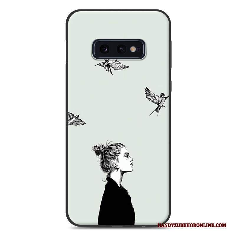 Custodia Samsung Galaxy S10e Creativo Amantitelefono, Cover Samsung Galaxy S10e Silicone Ornamenti Appesi Tendenza