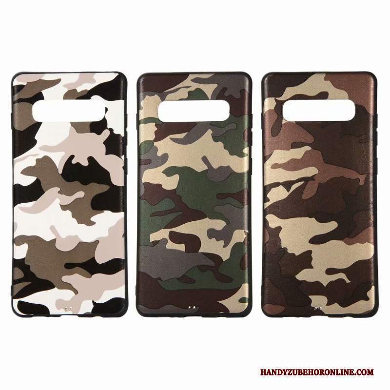 Custodia Samsung Galaxy S10e Protezione Verde Camuffamento, Cover Samsung Galaxy S10e Tutto Inclusotelefono