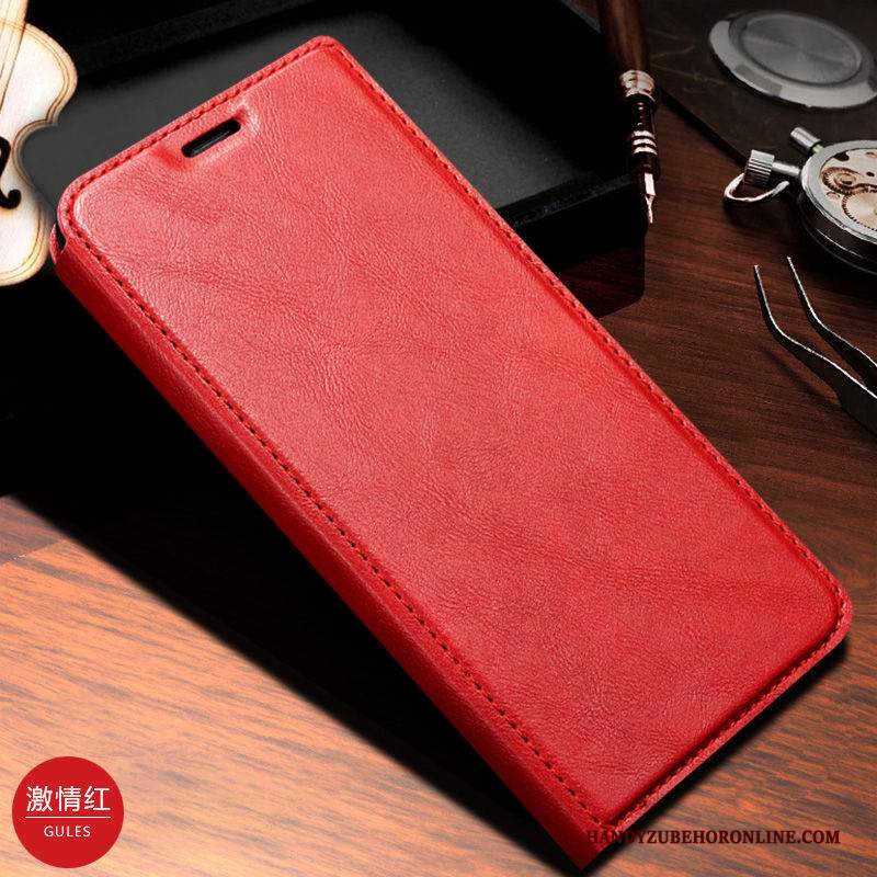 Custodia Samsung Galaxy S20 Pelle Affari Rosso, Cover Samsung Galaxy S20 Protezione Tutto Inclusotelefono