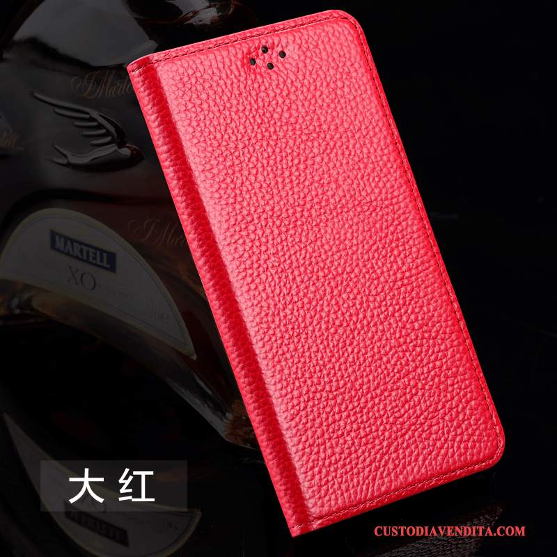 Custodia Samsung Galaxy S4 Protezione Rosso Anti-caduta, Cover Samsung Galaxy S4 Pelle Telefono