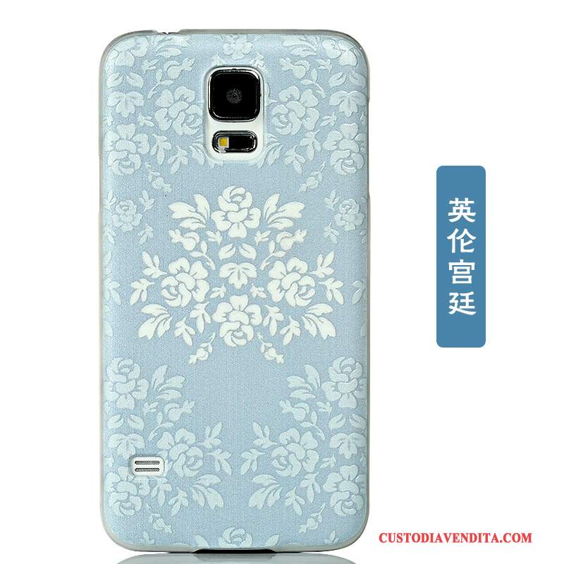 Custodia Samsung Galaxy S5 Cartone Animato Coperchio Posteriore Tendenza, Cover Samsung Galaxy S5 Protezione Macchiatitelefono