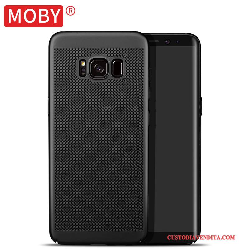 Custodia Samsung Galaxy S7 Difficiletelefono, Cover Samsung Galaxy S7 Nero Macchiati