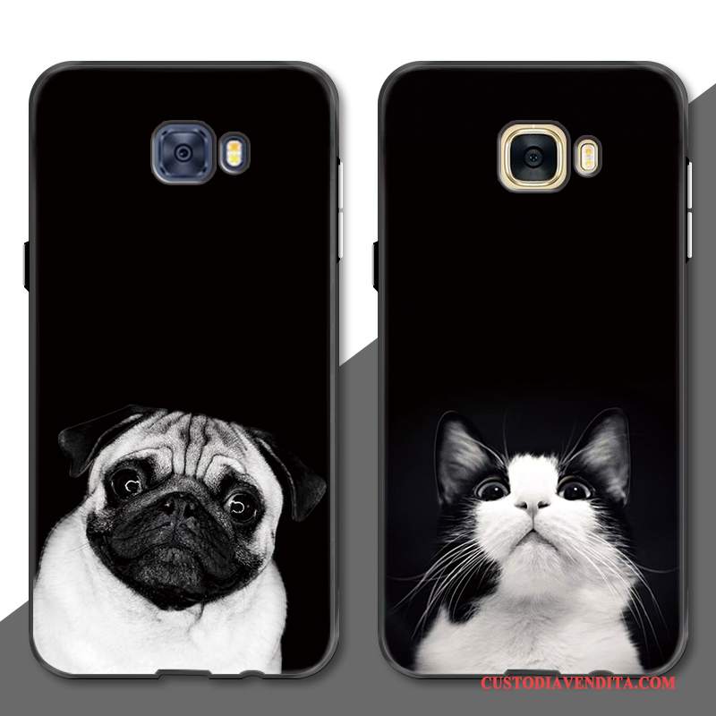 Custodia Samsung Galaxy S7 Edge Protezione Anti-caduta Ornamenti Appesi, Cover Samsung Galaxy S7 Edge Telefono Cane