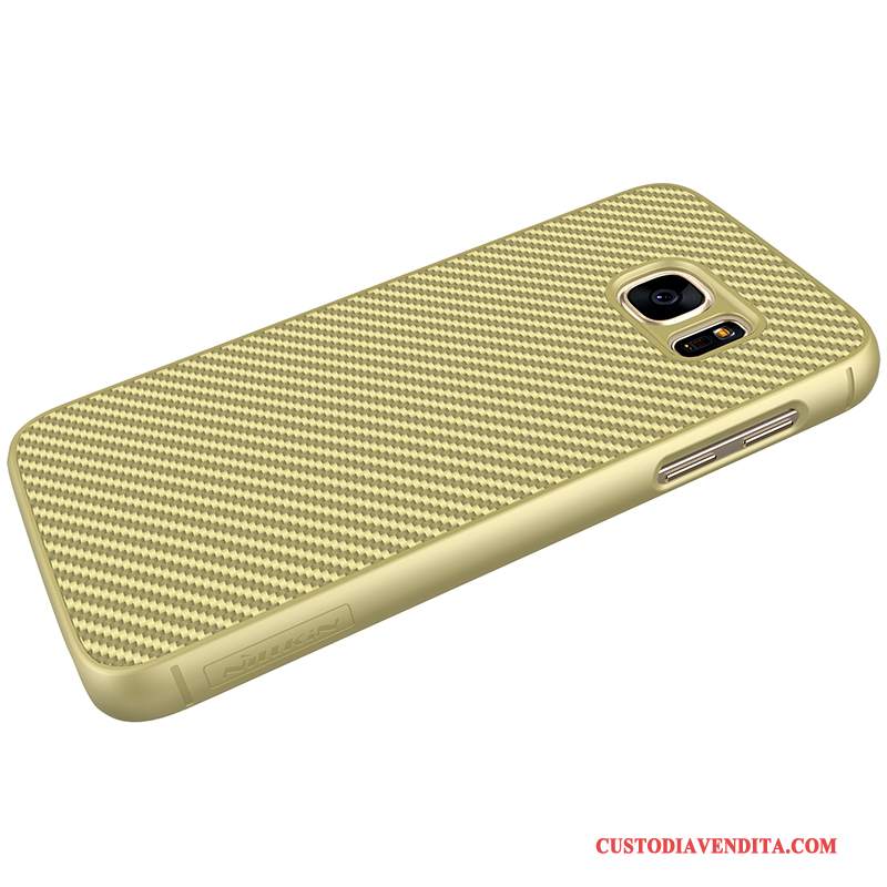 Custodia Samsung Galaxy S7 Protezione Anti-cadutatelefono, Cover Samsung Galaxy S7 Morbido Oro