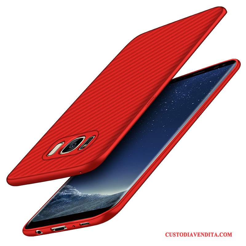 Custodia Samsung Galaxy S7 Silicone Tendenza Rosso, Cover Samsung Galaxy S7 Protezione Telefono Macchiati