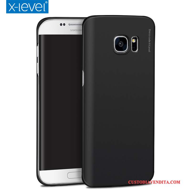 Custodia Samsung Galaxy S7 Sottile Nero, Cover Samsung Galaxy S7 Telefono Anti-caduta