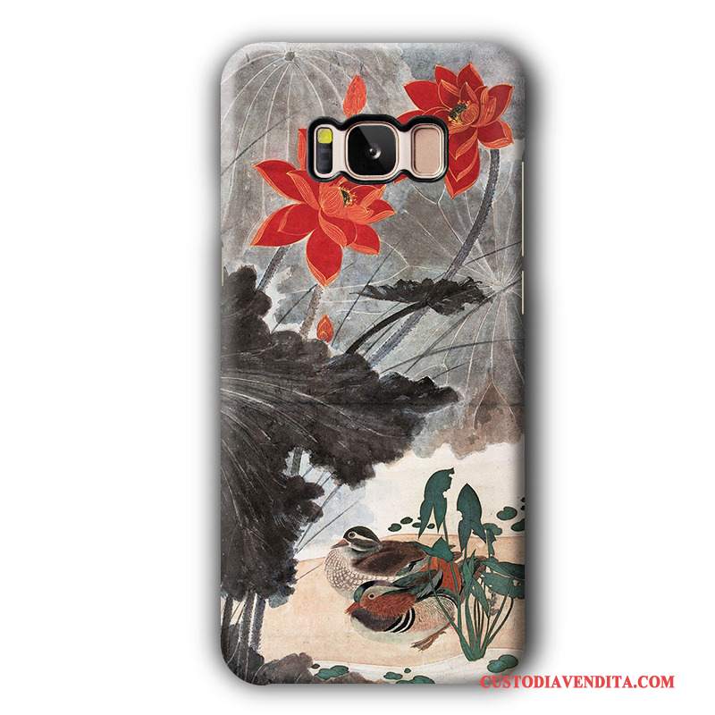 Custodia Samsung Galaxy S8 Arte Di Personalità, Cover Samsung Galaxy S8 Macchiati Anti-caduta