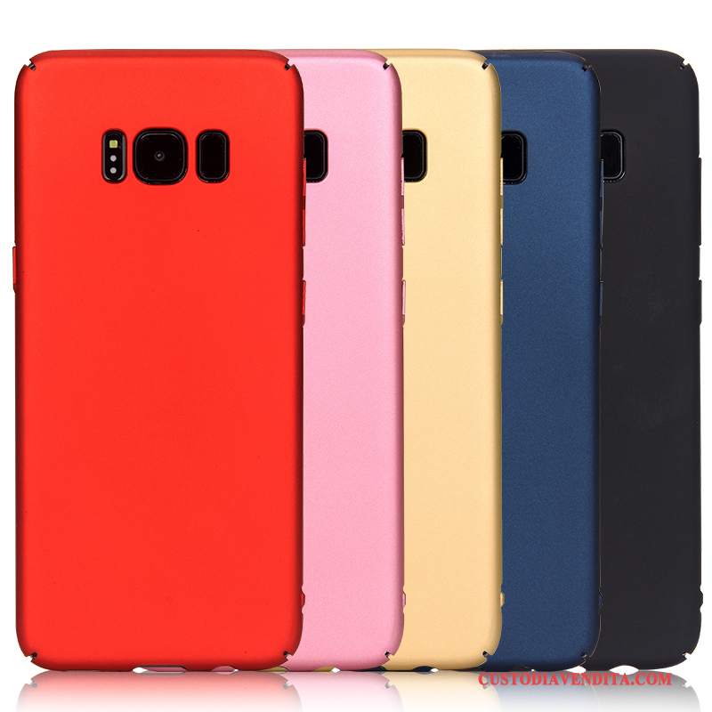 Custodia Samsung Galaxy S8 Colore Difficile Sottile, Cover Samsung Galaxy S8 Protezione Ring Supporto