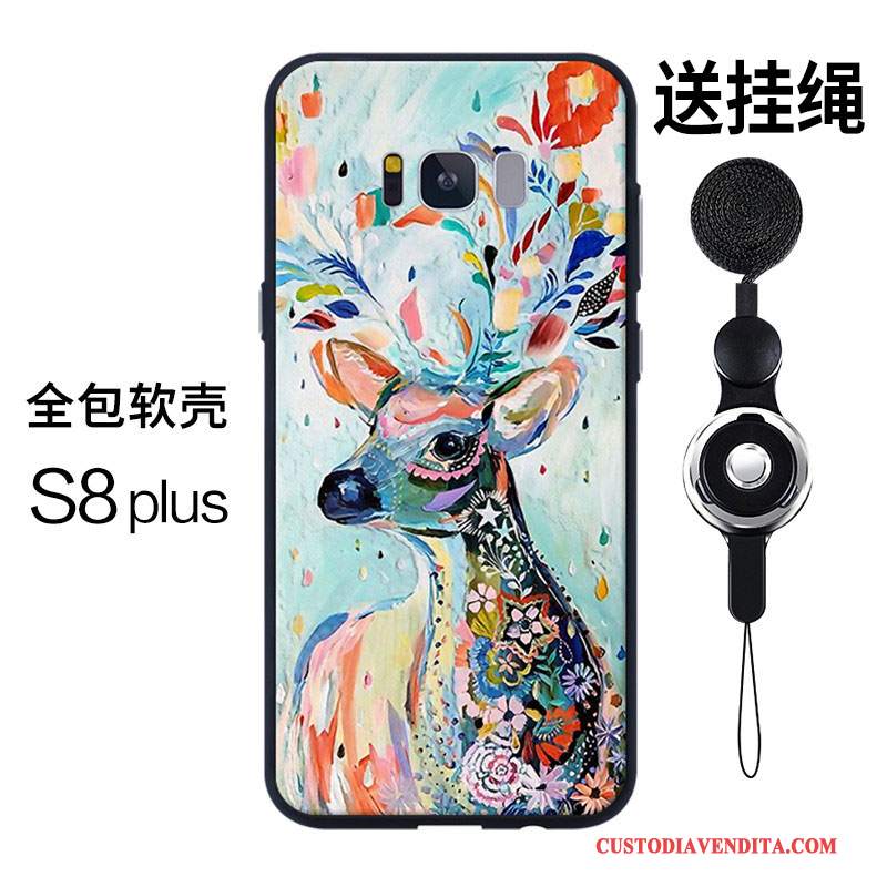 Custodia Samsung Galaxy S8+ Colore Tutto Inclusotelefono, Cover Samsung Galaxy S8+ Creativo Marchio Di Tendenza Anti-caduta