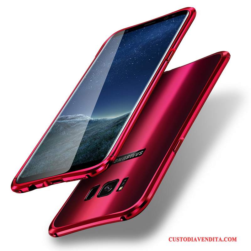 Custodia Samsung Galaxy S8 Creativo Anti-caduta Tutto Incluso, Cover Samsung Galaxy S8 Protezione Di Personalità Rosso