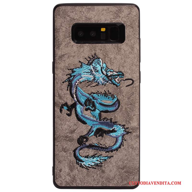 Custodia Samsung Galaxy S8 Creativo Di Personalità Cachi, Cover Samsung Galaxy S8 Protezione Tendenza Anti-caduta